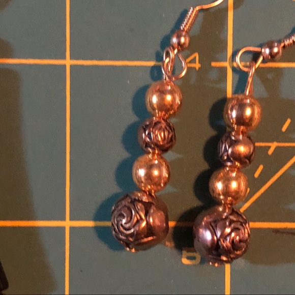 6 pairs of handmade earrings lot 2 - Picture 6 of 7